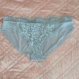 Light Blue Victoria's Secret Lace Panty